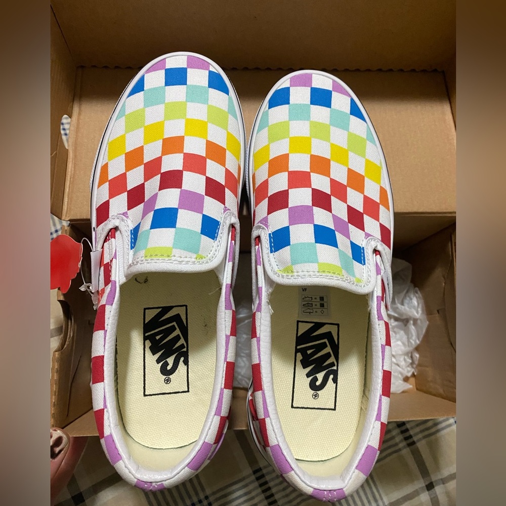 Vans Slip On Rainbow